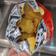 nacho cheese in chip bag